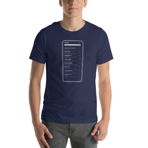 Notes App Funny Songwriting Titles — Songwriter T-Shirt | ChordThread